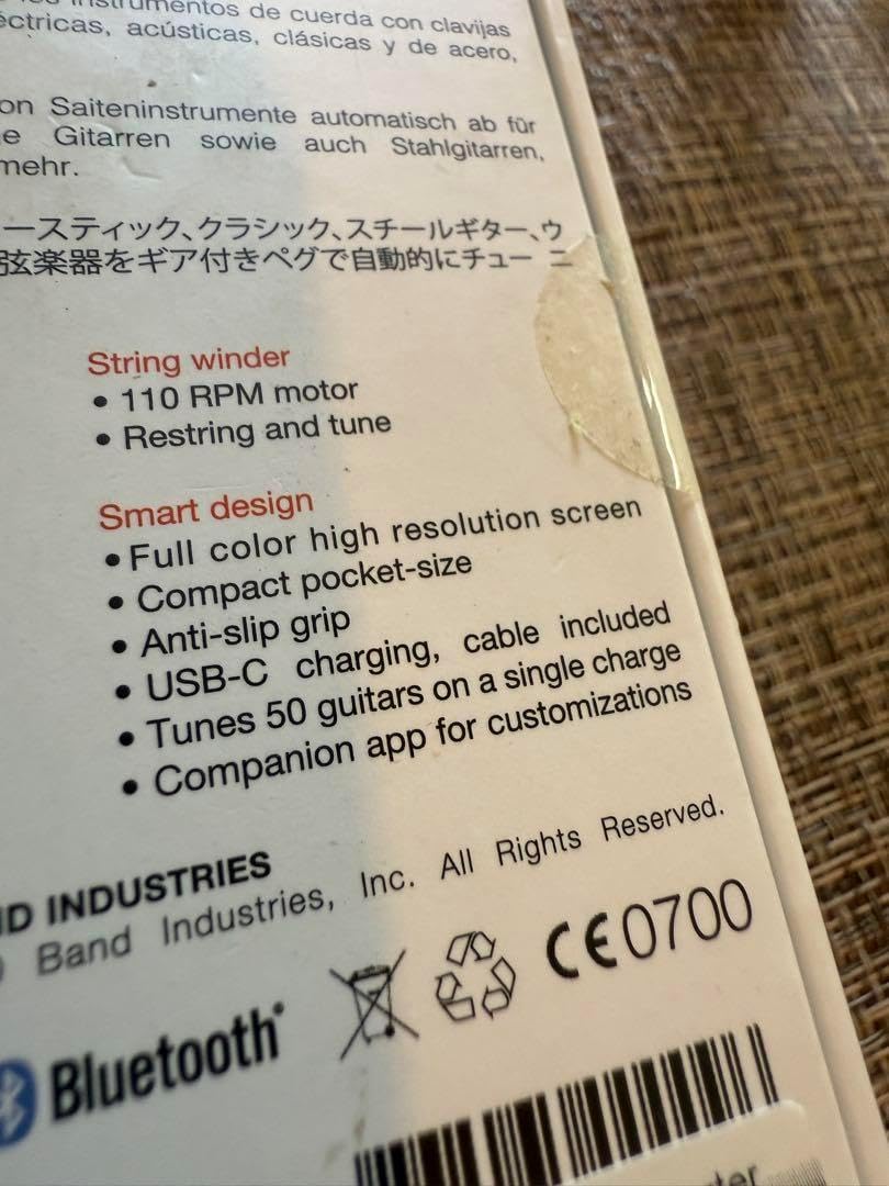 Roadie 3 自動チューナー、未開封品 Roadie 3 自動チューナー、未開封